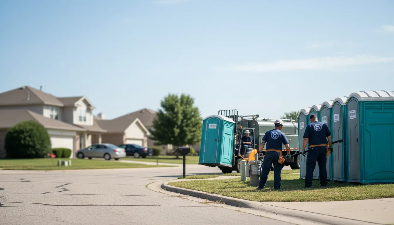 Porta Potty Rental in New Lebanon, OH near me